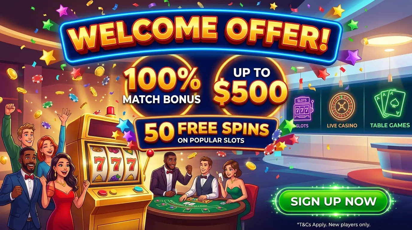 Willkommensangebot bei Golden tiger casino